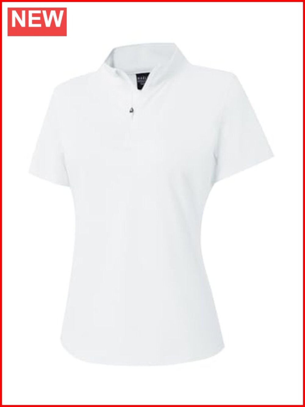 Women's 1/4 Zip Short Sleeve Pullover Quick Dry Mock Neck UPF 50+